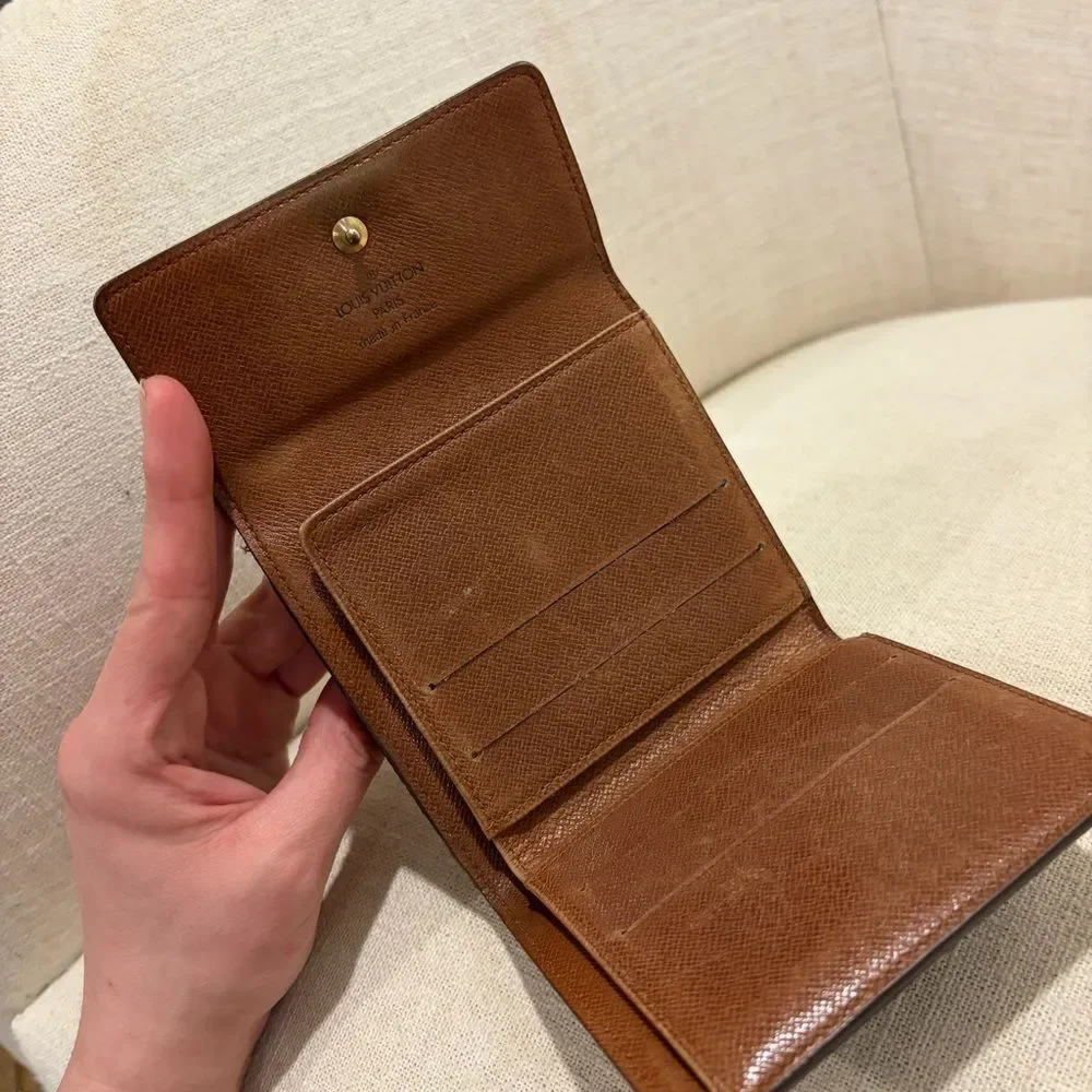 Louis Vuitton Portefeuille Trifold Wallet - Vintage Monogram Canvas